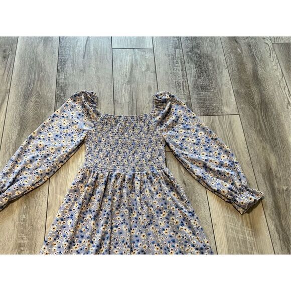 Ladies floral maxi dress size M - Picture 2 of 11